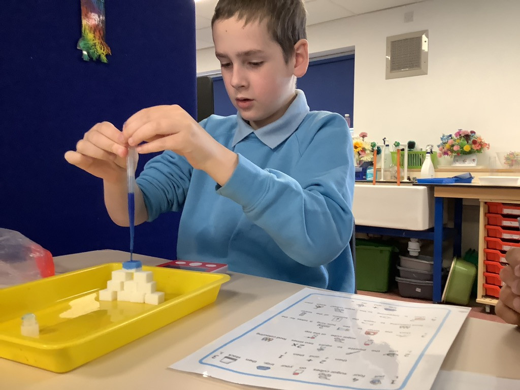 Sugar cube experiment
